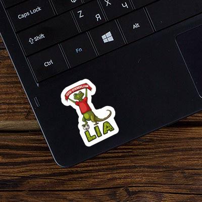 Lizard Sticker Lia Notebook Image