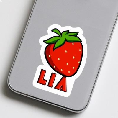 Strawberry Sticker Lia Laptop Image