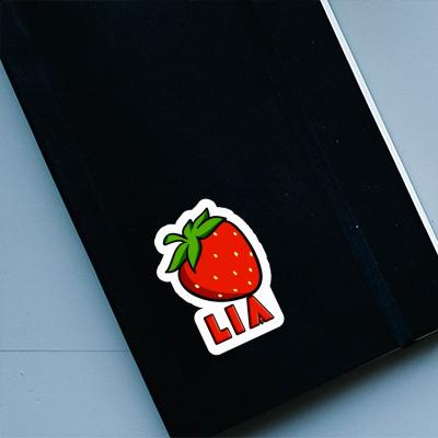 Strawberry Sticker Lia Laptop Image