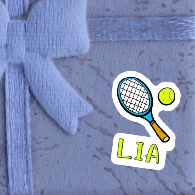 Tennis Racket Sticker Lia Notebook Image