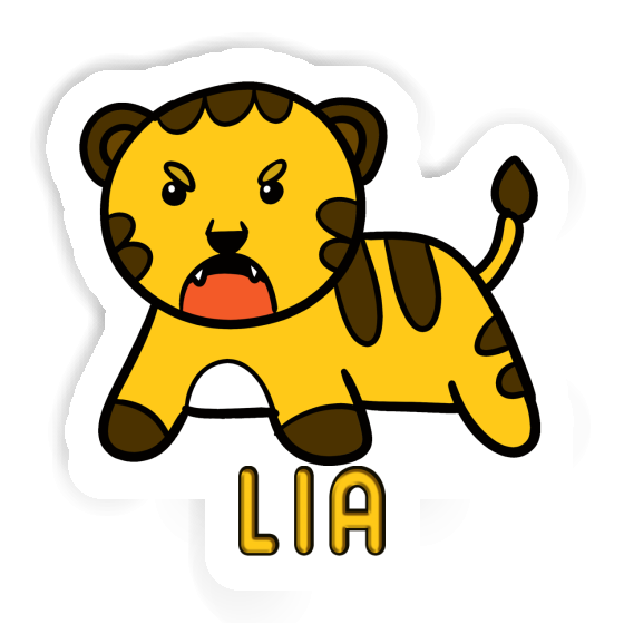 Sticker Lia Baby Tiger Gift package Image