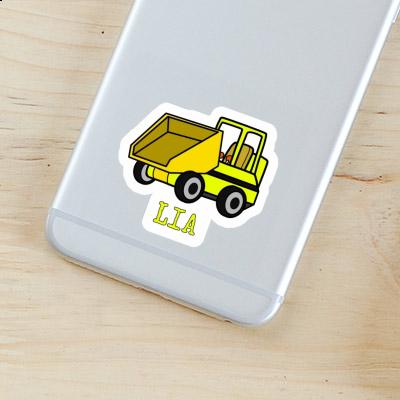 Sticker Lia Front Tipper Laptop Image