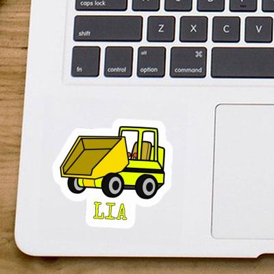 Sticker Lia Front Tipper Laptop Image