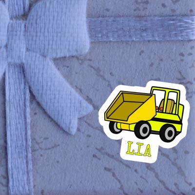 Sticker Lia Front Tipper Notebook Image