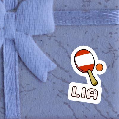 Table Tennis Paddle Sticker Lia Gift package Image