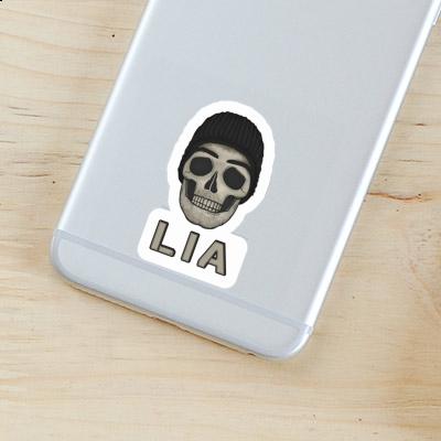 Lia Sticker Skull Image