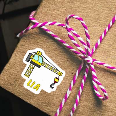 Sticker Tower Crane Lia Gift package Image