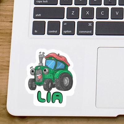 Autocollant Lia Tracteur Notebook Image