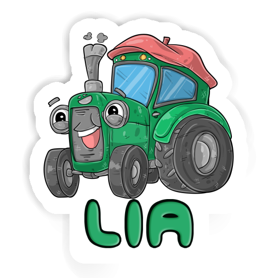 Lia Sticker Tractor Image