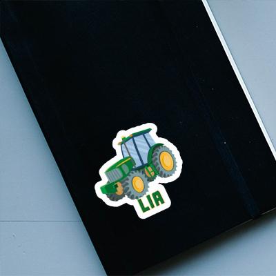 Sticker Tractor Lia Notebook Image