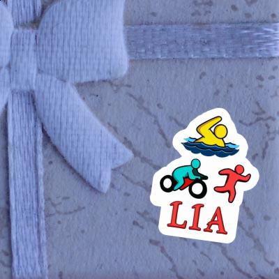 Aufkleber Lia Triathlet Gift package Image