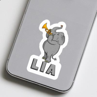 Lia Sticker Elefant Laptop Image