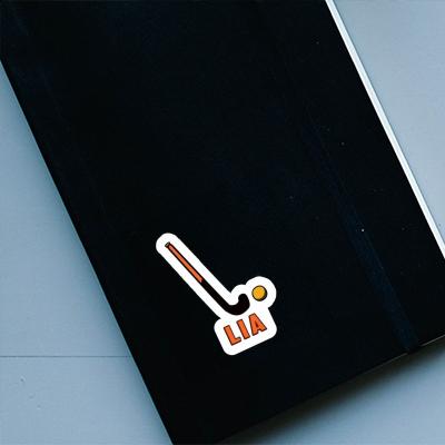 Sticker Floorball Stick Lia Laptop Image