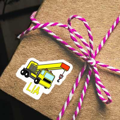 Lia Autocollant Grue automotrice Gift package Image