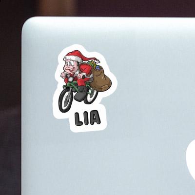 Sticker Lia Bicycle Rider Image