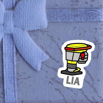 Sticker Lia Vibratory Rammer Notebook Image