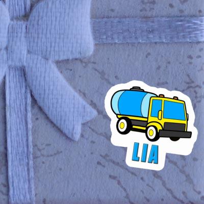 Lia Sticker Water Truck Image