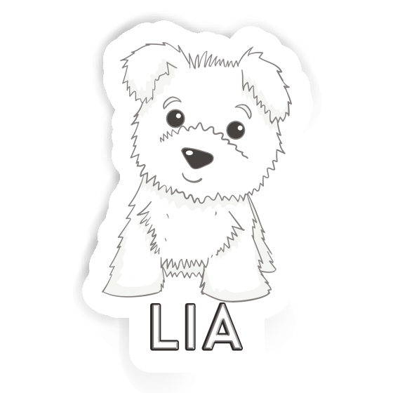 Lia Sticker Terrier Laptop Image