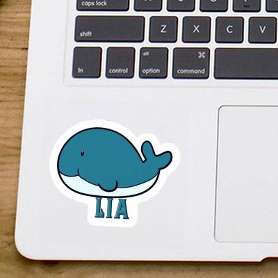 Sticker Whale Lia Gift package Image