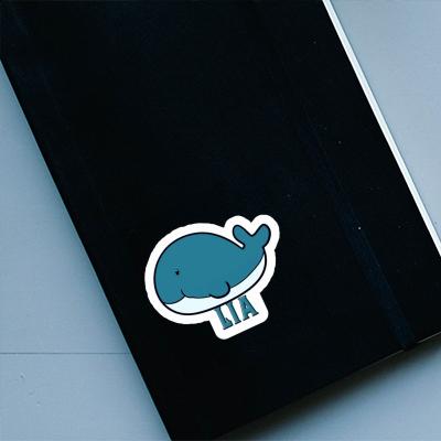 Sticker Whale Lia Gift package Image