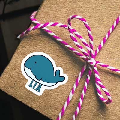 Sticker Whale Lia Notebook Image