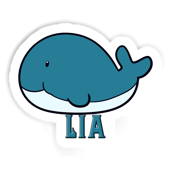 Sticker Whale Lia Notebook Image