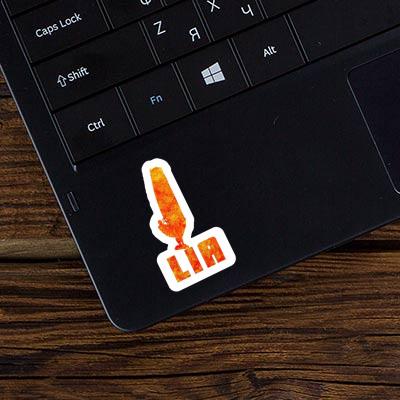 Sticker Windsurfer Lia Laptop Image