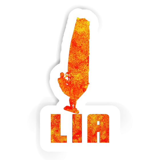 Sticker Windsurfer Lia Gift package Image