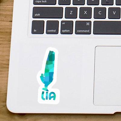 Sticker Windsurfer Lia Laptop Image