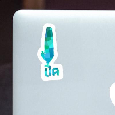 Sticker Windsurfer Lia Laptop Image