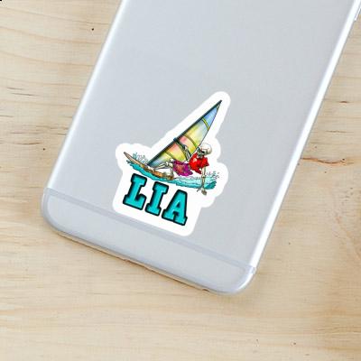 Sticker Surfer Lia Laptop Image