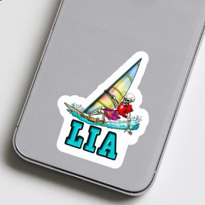 Lia Sticker Windsurfer Image