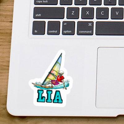 Sticker Surfer Lia Notebook Image