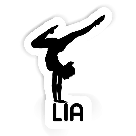 Lia Sticker Yoga-Frau Gift package Image