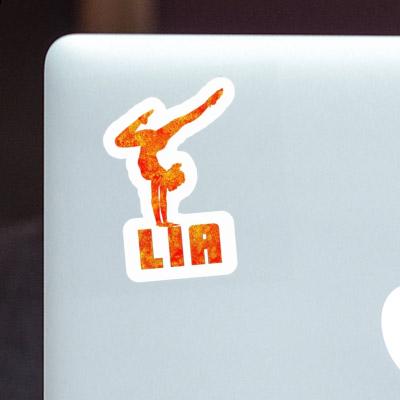 Sticker Lia Yoga Woman Image