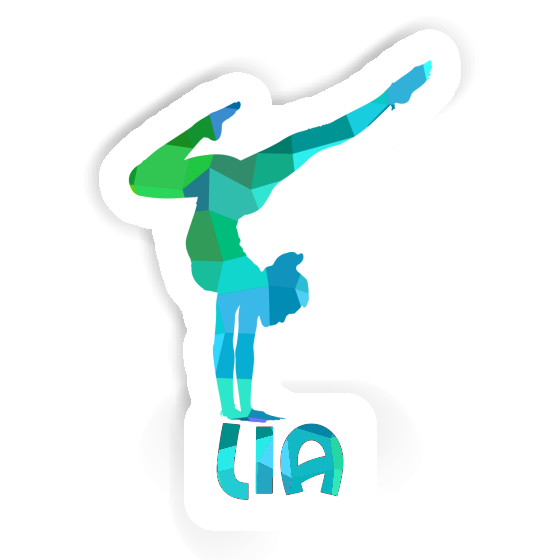 Sticker Lia Yoga Woman Image