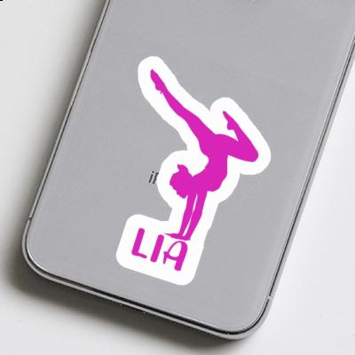 Sticker Lia Yoga-Frau Gift package Image