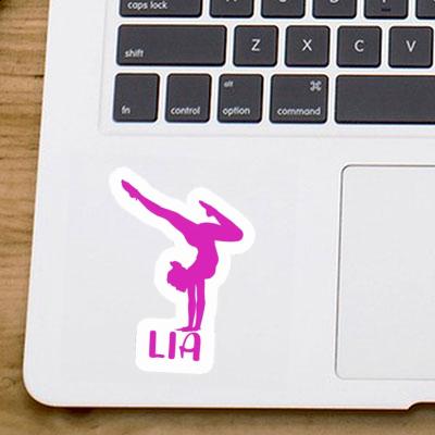 Sticker Lia Yoga Woman Gift package Image