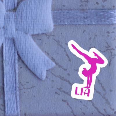 Sticker Lia Yoga Woman Gift package Image