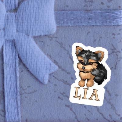 Sticker Yorkshire Terrier Lia Gift package Image