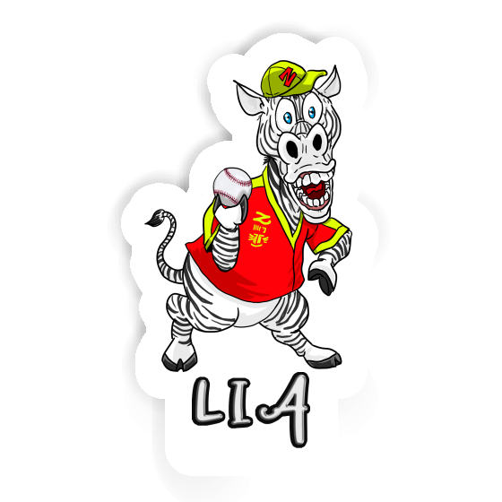 Lia Sticker Zebra Laptop Image