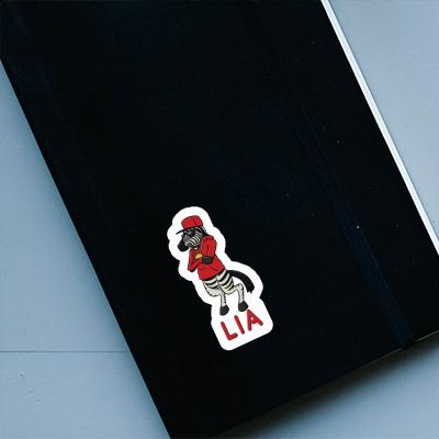 Zebra Sticker Lia Notebook Image