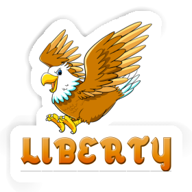 Sticker Eagle Liberty Image