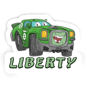 Autocollant Liberty Voiture de course Image