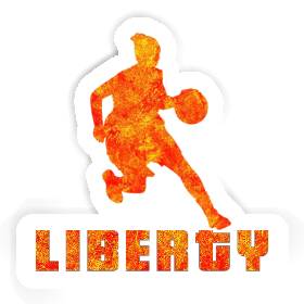 Sticker Basketball Player Liberty Image