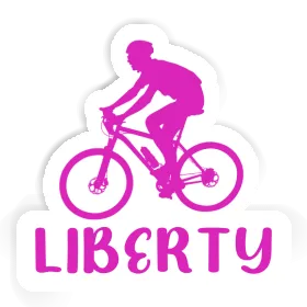 Sticker Biker Liberty Image