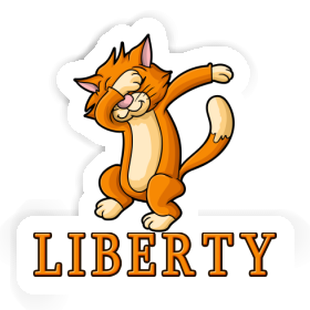 Liberty Sticker Katze Image