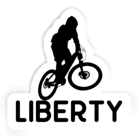 Liberty Autocollant Downhiller Image