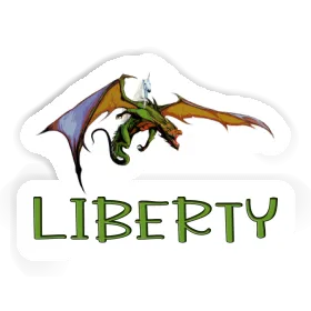 Sticker Liberty Dragon Image