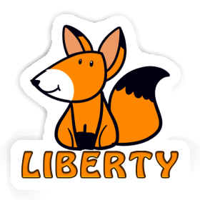 Sticker Fox Liberty Image